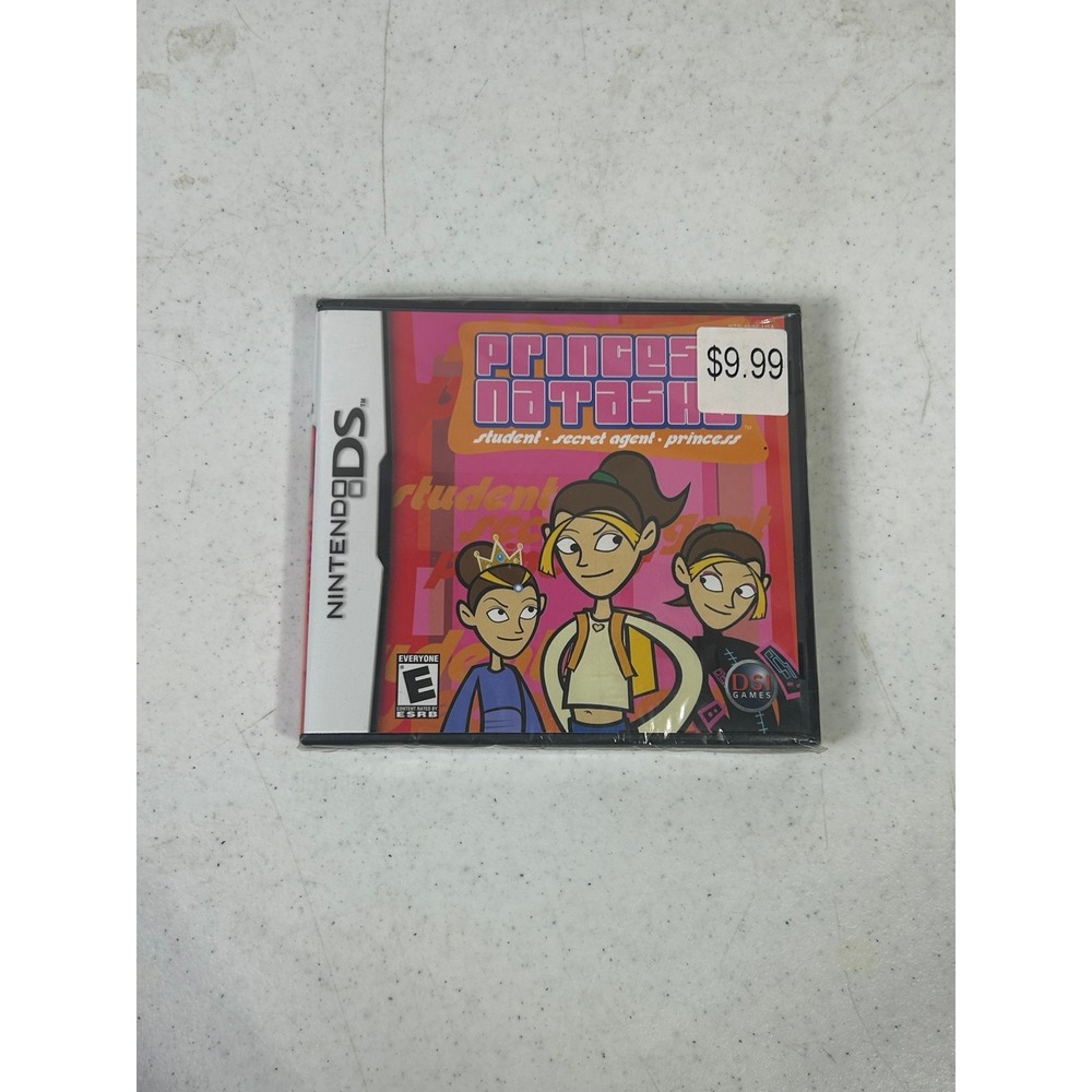 Princess Natasha Student Secret Agent Princess Nintendo DS Game Factory Sealed